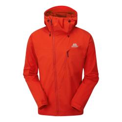 Softshellov bunda Mountain Equipment Squall Hooded Jacket Men's Cardinal Orange